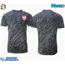 Poland Goalkeeper Replica Away Shirt Euro 2024 Short Sleeve